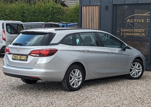 Opel Astra cena 36999 przebieg: 168000, rok produkcji 2016 z Mrocza małe 497